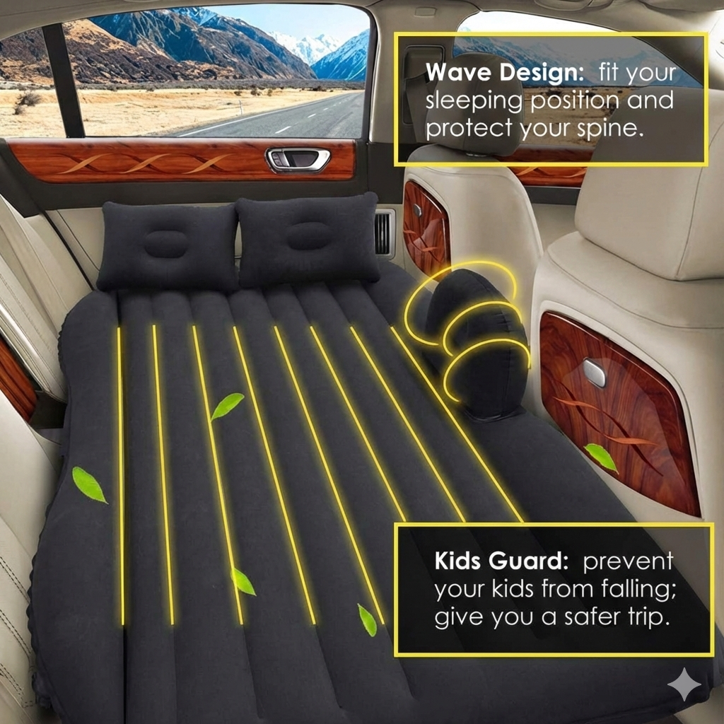 Premium Inflatable Car Bed