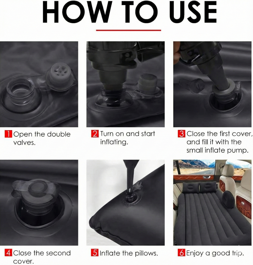 Premium Inflatable Car Bed